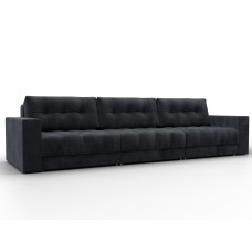 Диван прямой с декором Лига-049 НПБ Лонг