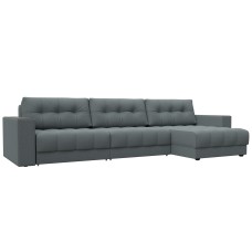 Диван угловой с декором Лига-049 НПБ Лонг