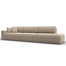 Диван прямой Лига-036 НПБ Модерн Лонг подлокотник слева