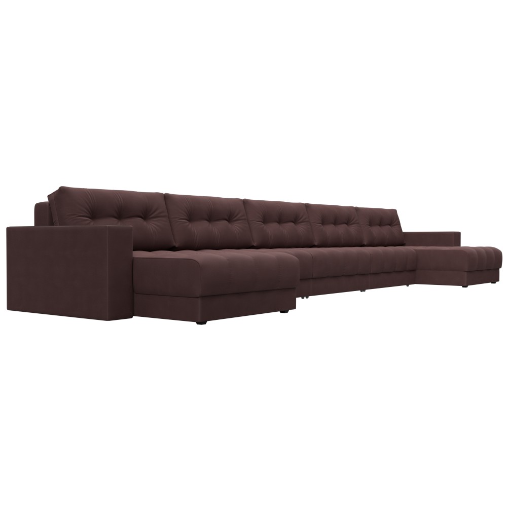 Диван П-образный с декором Лига-049 НПБ Мегалонг Диван П-образный с декором Лига-049 НПБ Мегалонг