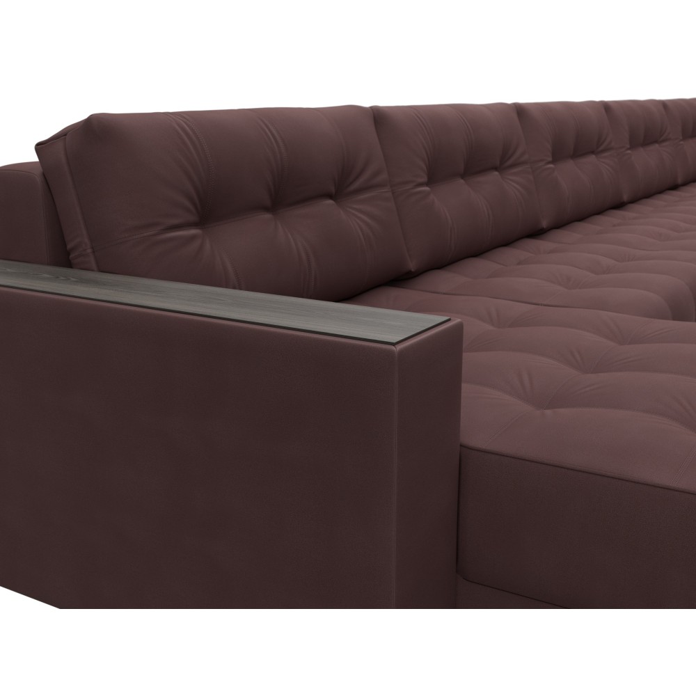 Диван П-образный с декором Лига-049 НПБ Мегалонг Диван П-образный с декором Лига-049 НПБ Мегалонг