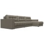 Диван угловой с декором Лига-049 НПБ Лонг