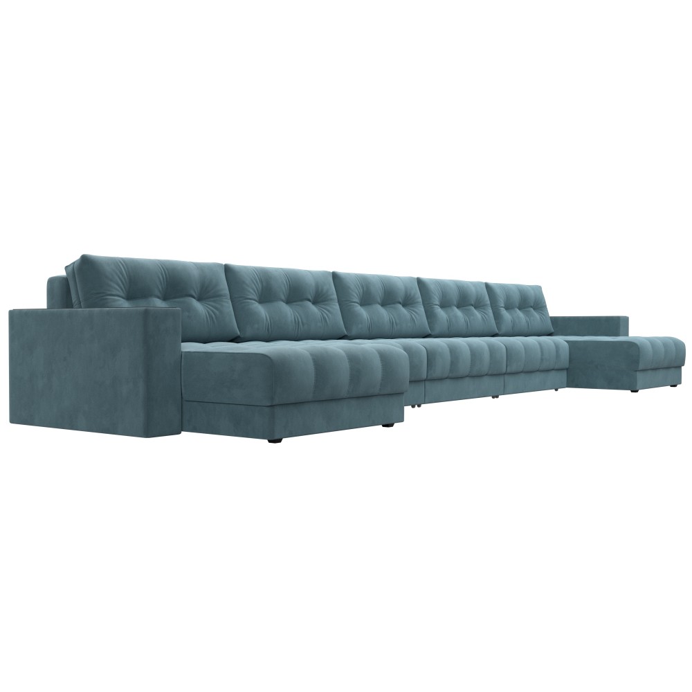 Диван П-образный с декором Лига-049 НПБ Мегалонг Диван П-образный с декором Лига-049 НПБ Мегалонг