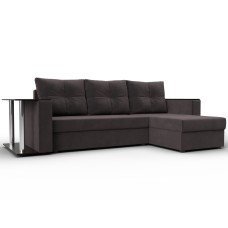 Диван угловой Атланта со столом правый угол