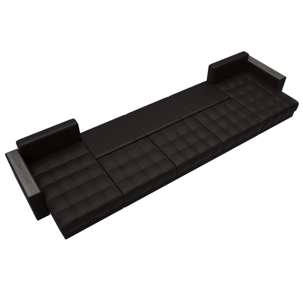 Диван П-образный с декором Лига-049 НПБ Мегалонг Диван П-образный с декором Лига-049 НПБ Мегалонг