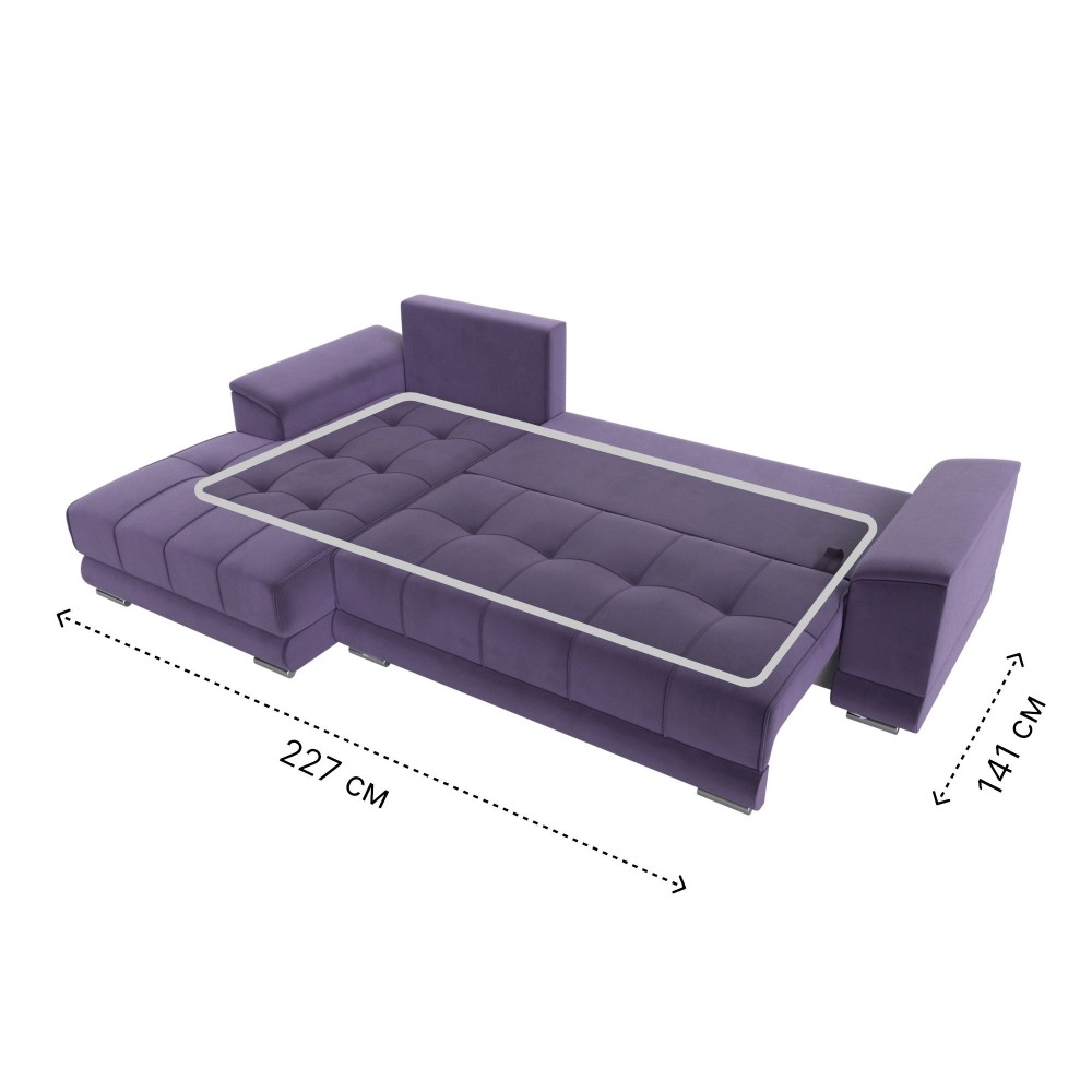 Угловой диван НордСтар левый угол Угловой диван НордСтар левый угол