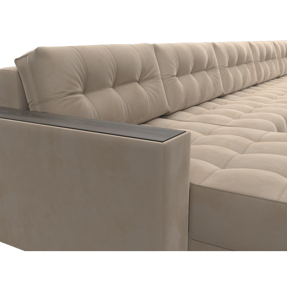 Диван П-образный с декором Лига-049 НПБ Мегалонг Диван П-образный с декором Лига-049 НПБ Мегалонг