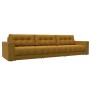 Диван прямой с декором Лига-049 НПБ Лонг