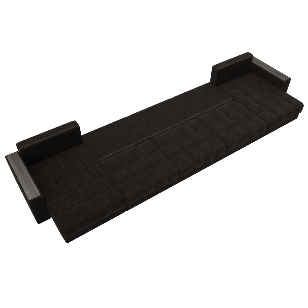 Диван П-образный с декором Лига-049 НПБ Мегалонг Диван П-образный с декором Лига-049 НПБ Мегалонг