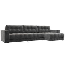 Диван угловой с декором Лига-049 НПБ Лонг