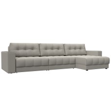 Диван угловой с декором Лига-049 НПБ Лонг