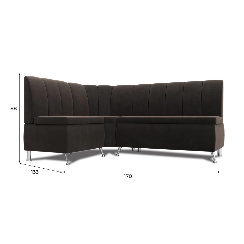 Диван кухонный угловой Кантри левый угол Диван кухонный угловой Кантри левый угол