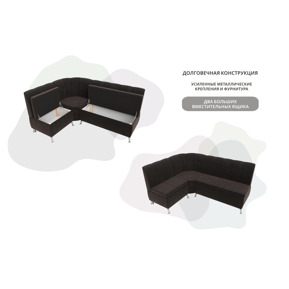 Диван кухонный угловой Кантри левый угол Диван кухонный угловой Кантри левый угол