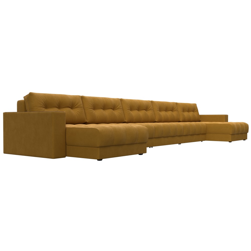 Диван П-образный с декором Лига-049 НПБ Мегалонг Диван П-образный с декором Лига-049 НПБ Мегалонг