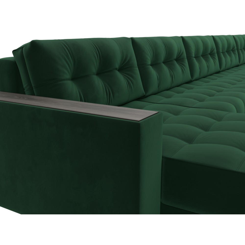 Диван П-образный с декором Лига-049 НПБ Мегалонг Диван П-образный с декором Лига-049 НПБ Мегалонг