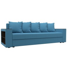 Диван прямой Дубай Лайт полки слева