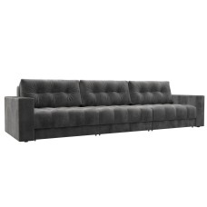 Диван прямой с декором Лига-049 НПБ Лонг