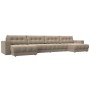 Диван П-образный с декором Лига-049 НПБ Лонг