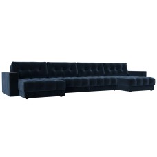Диван П-образный с декором Лига-049 НПБ Лонг