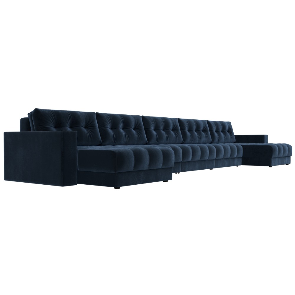 Диван П-образный с декором Лига-049 НПБ Мегалонг Диван П-образный с декором Лига-049 НПБ Мегалонг