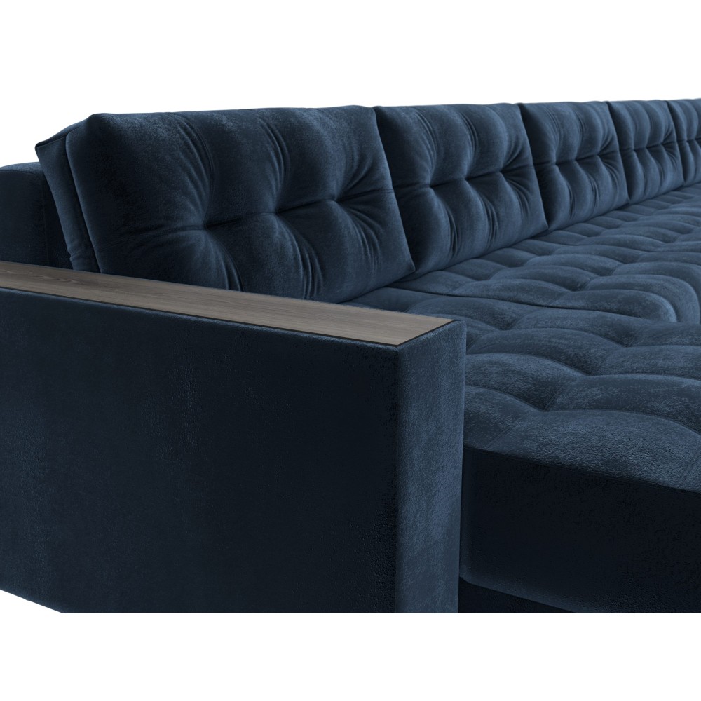 Диван П-образный с декором Лига-049 НПБ Мегалонг Диван П-образный с декором Лига-049 НПБ Мегалонг