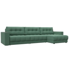 Диван угловой с декором Лига-049 НПБ Лонг