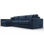 Диван угловой Лига-055 НПБ Лонг угол универсальный