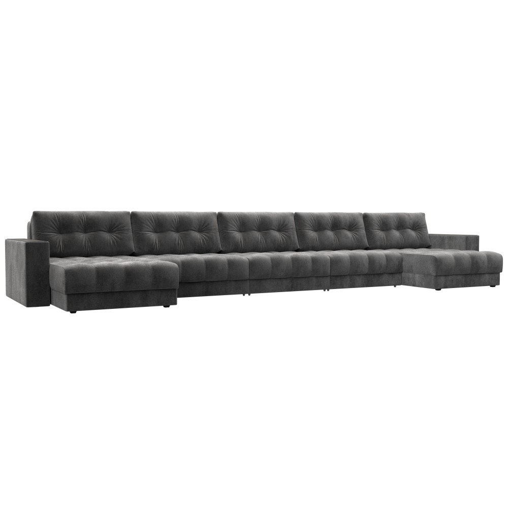 Диван П-образный с декором Лига-049 НПБ Мегалонг Диван П-образный с декором Лига-049 НПБ Мегалонг