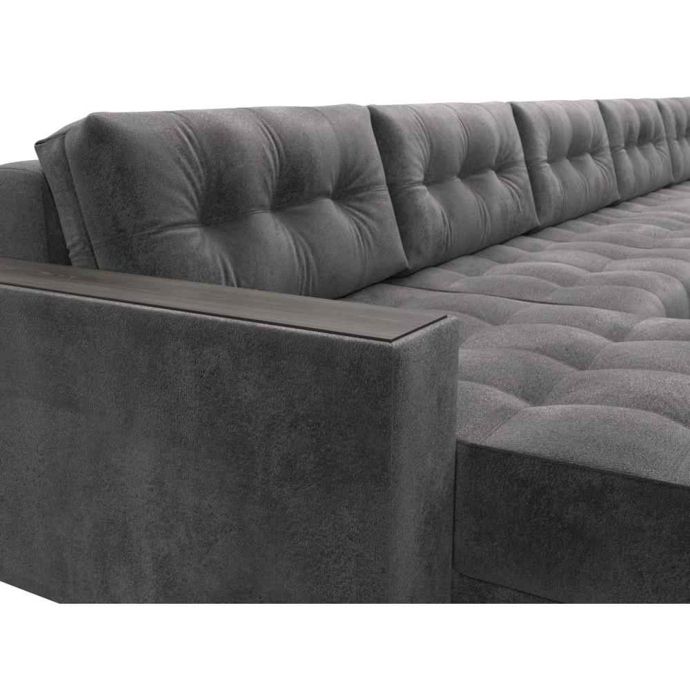 Диван П-образный с декором Лига-049 НПБ Мегалонг Диван П-образный с декором Лига-049 НПБ Мегалонг