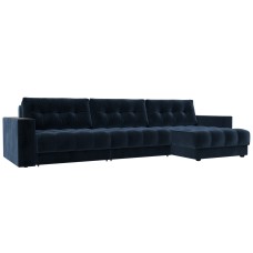 Диван угловой с декором Лига-049 НПБ Лонг