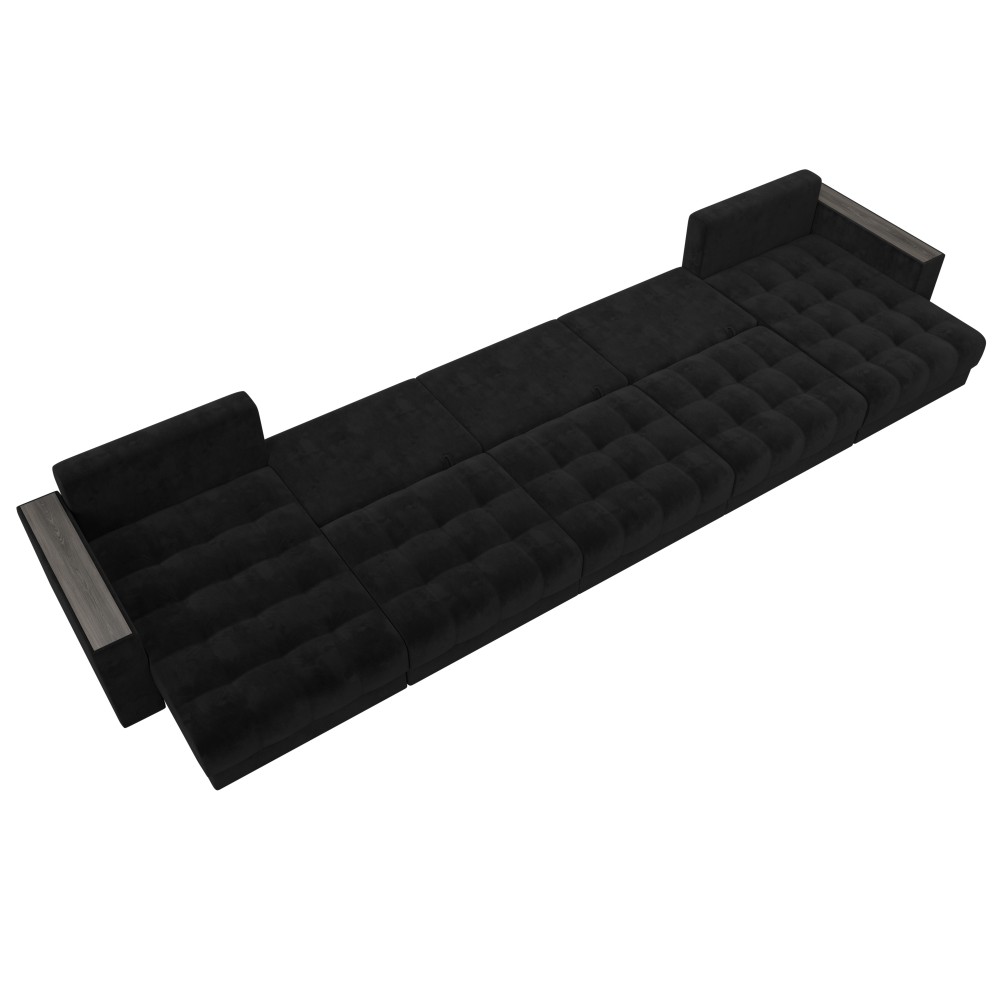 Диван П-образный с декором Лига-049 НПБ Мегалонг Диван П-образный с декором Лига-049 НПБ Мегалонг