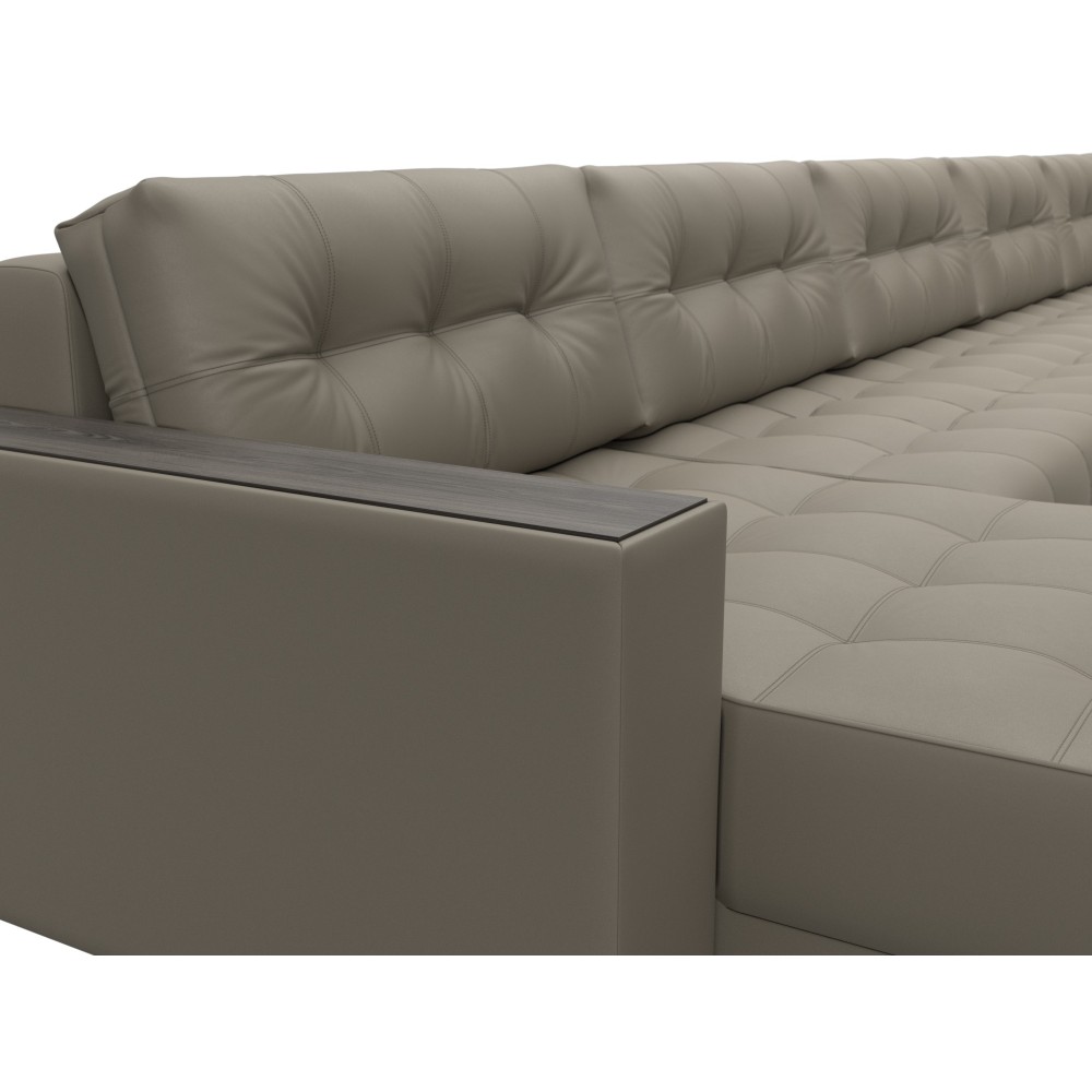 Диван П-образный с декором Лига-049 НПБ Мегалонг Диван П-образный с декором Лига-049 НПБ Мегалонг