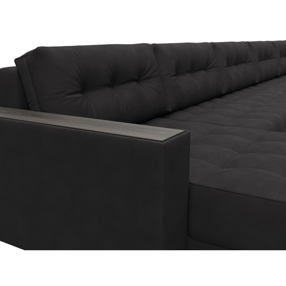 Диван П-образный с декором Лига-049 НПБ Мегалонг Диван П-образный с декором Лига-049 НПБ Мегалонг