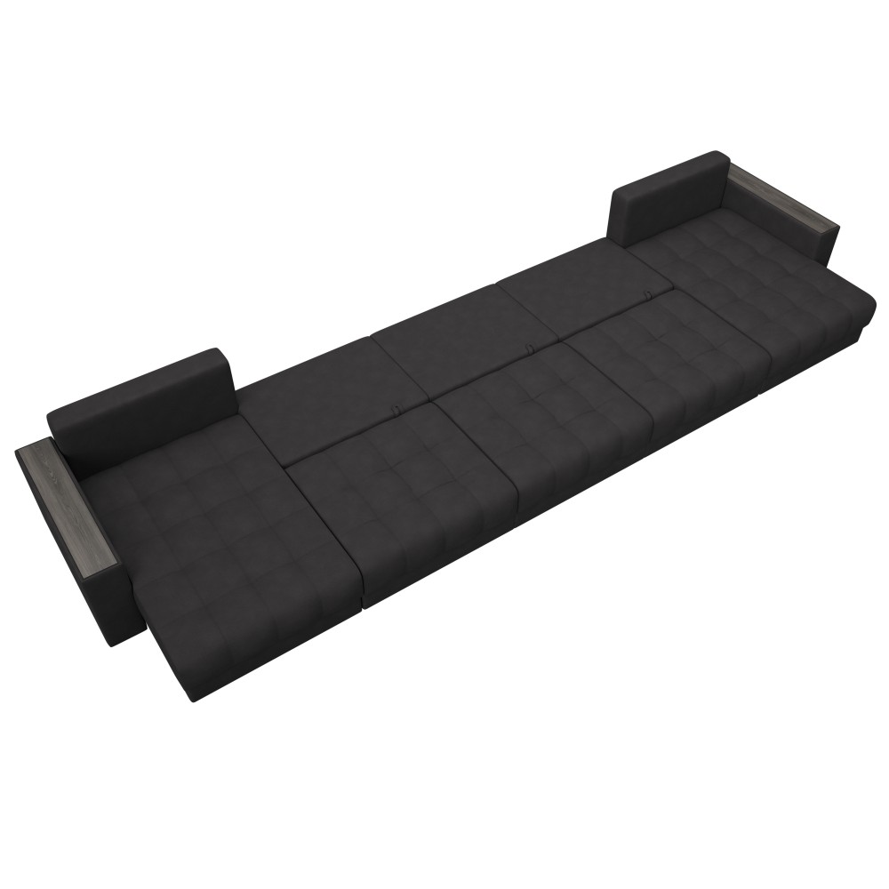 Диван П-образный с декором Лига-049 НПБ Мегалонг Диван П-образный с декором Лига-049 НПБ Мегалонг