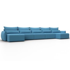 Диван П-образный Лига-051 НПБ МегаЛонг