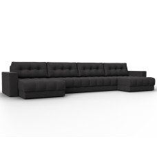 Диван П-образный с декором Лига-049 НПБ Лонг