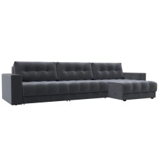 Диван угловой с декором Лига-049 НПБ Лонг