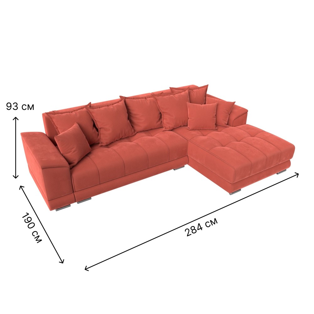 Угловой диван НордСтар правый угол Угловой диван НордСтар правый угол