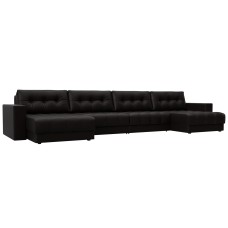 Диван П-образный с декором Лига-049 НПБ Лонг