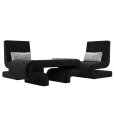 Набор Волна-3 (стол, 2 кресла)