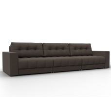 Диван прямой с декором Лига-049 НПБ Лонг