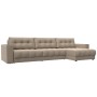 Диван угловой с декором Лига-049 НПБ Лонг