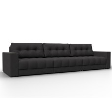 Диван прямой с декором Лига-049 НПБ Лонг