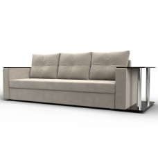 Диван прямой Атланта со столом справа