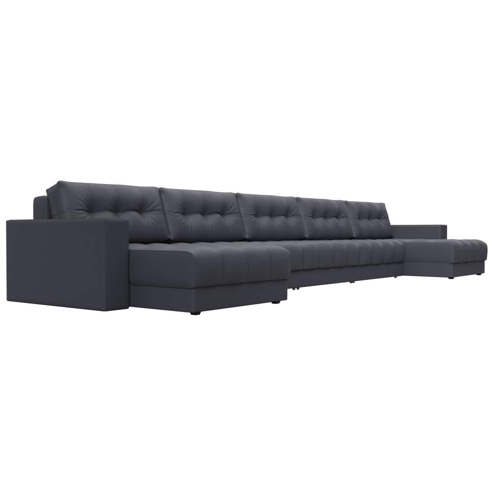 Диван П-образный с декором Лига-049 НПБ Мегалонг Диван П-образный с декором Лига-049 НПБ Мегалонг