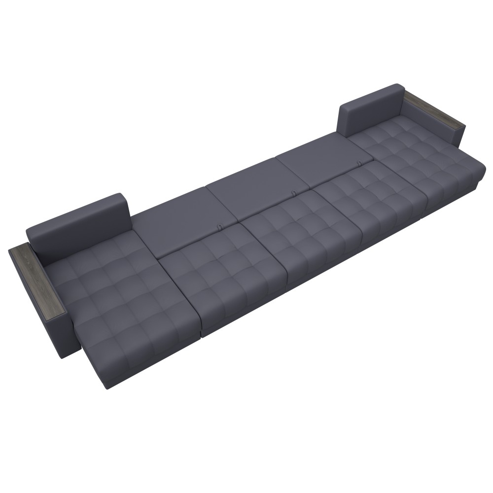 Диван П-образный с декором Лига-049 НПБ Мегалонг Диван П-образный с декором Лига-049 НПБ Мегалонг