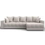 Диван угловой с декором и полкой Лига-050 НПБ