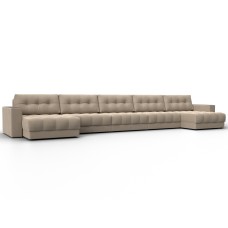 Диван П-образный с декором Лига-049 НПБ Мегалонг