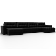 Диван П-образный с декором Лига-049 НПБ Лонг