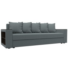 Диван прямой Дубай Лайт полки слева